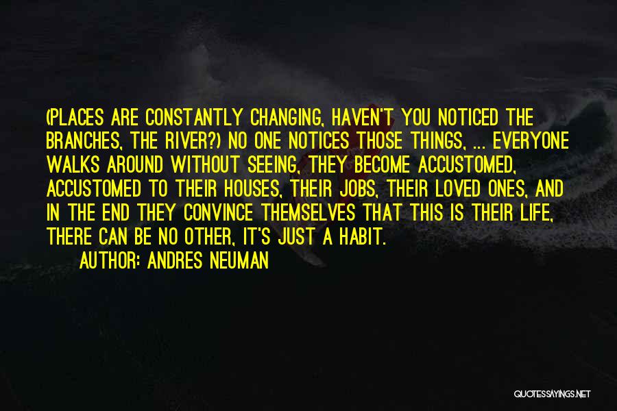 Changing Jobs Quotes By Andres Neuman