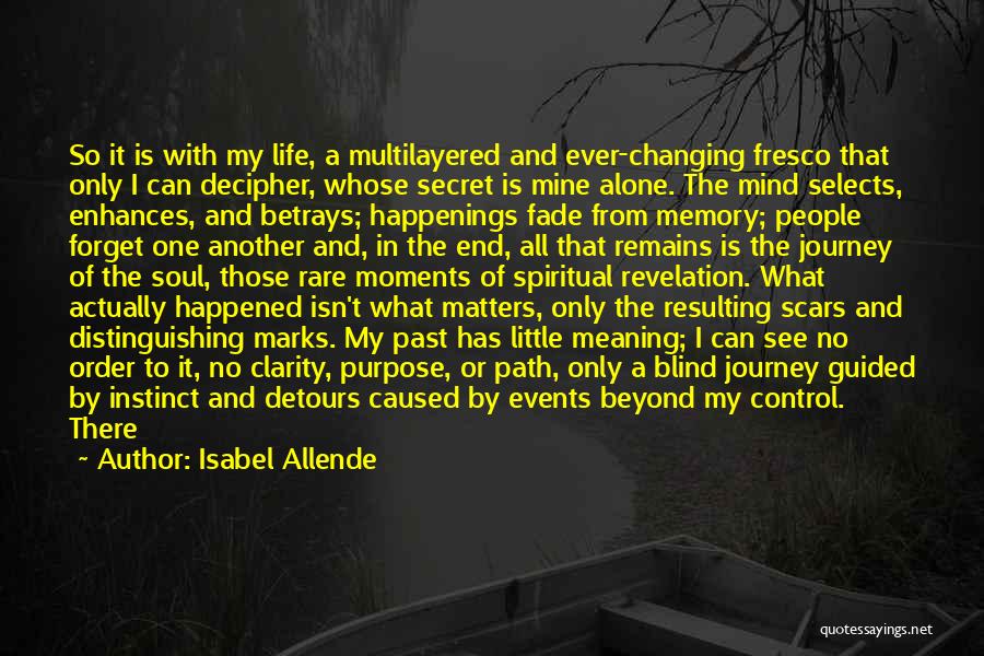 Changing Life Path Quotes By Isabel Allende