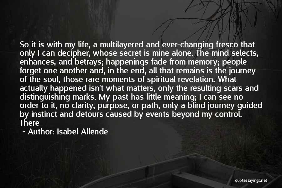 Changing My Life Quotes By Isabel Allende