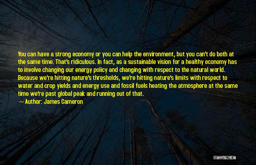 Changing Nature Quotes By James Cameron