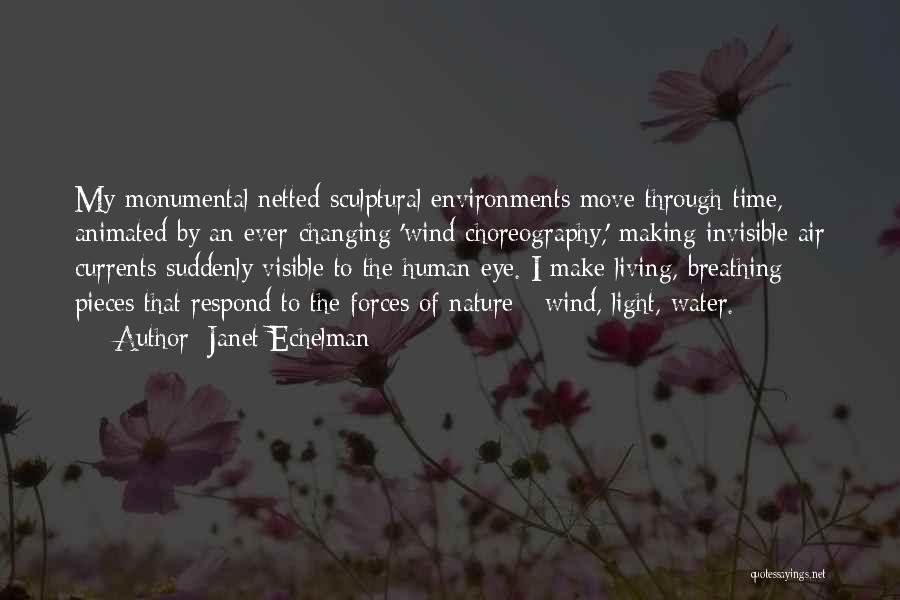 Changing Nature Quotes By Janet Echelman