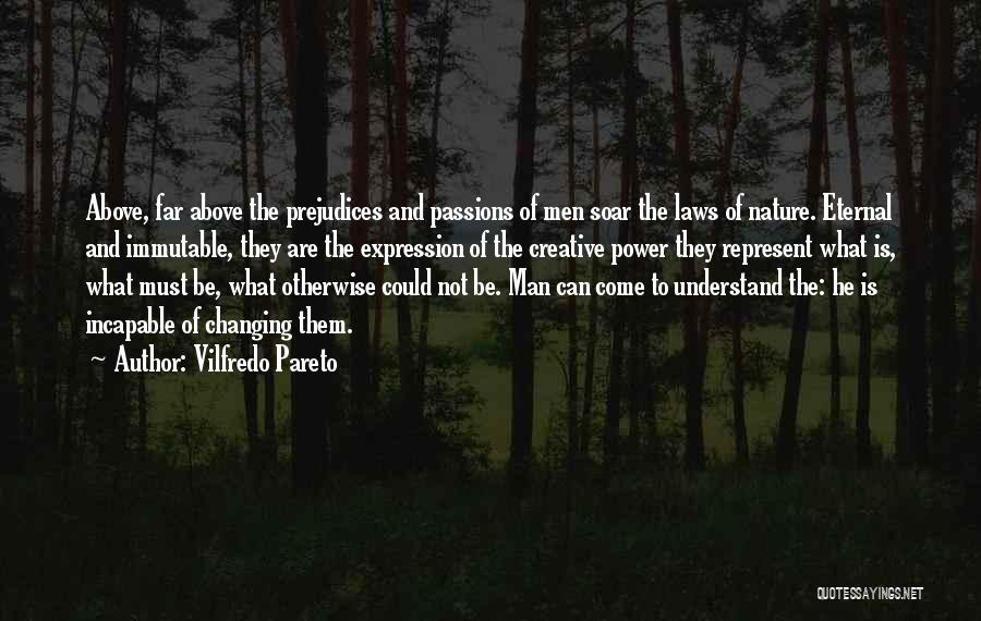 Changing Nature Quotes By Vilfredo Pareto