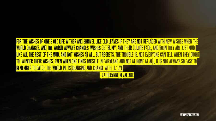 Changing One S Life Quotes By Catherynne M Valente Changing One S Life Quotes By Catherynne M Valente