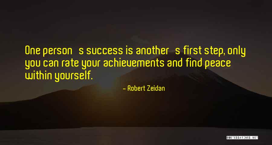 Changing One S Life Quotes By Robert Zeidan Changing One S Life Quotes By Robert Zeidan