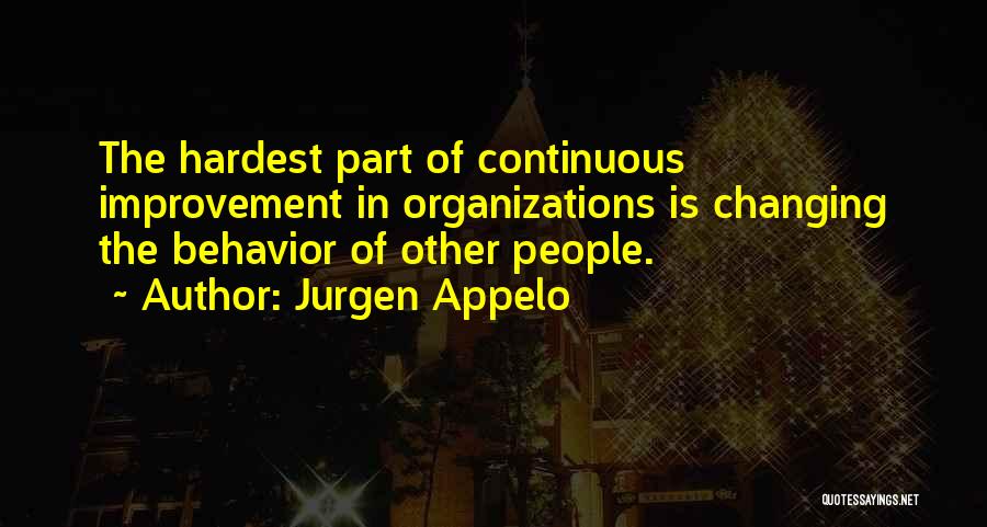 Changing Organizations Quotes By Jurgen Appelo