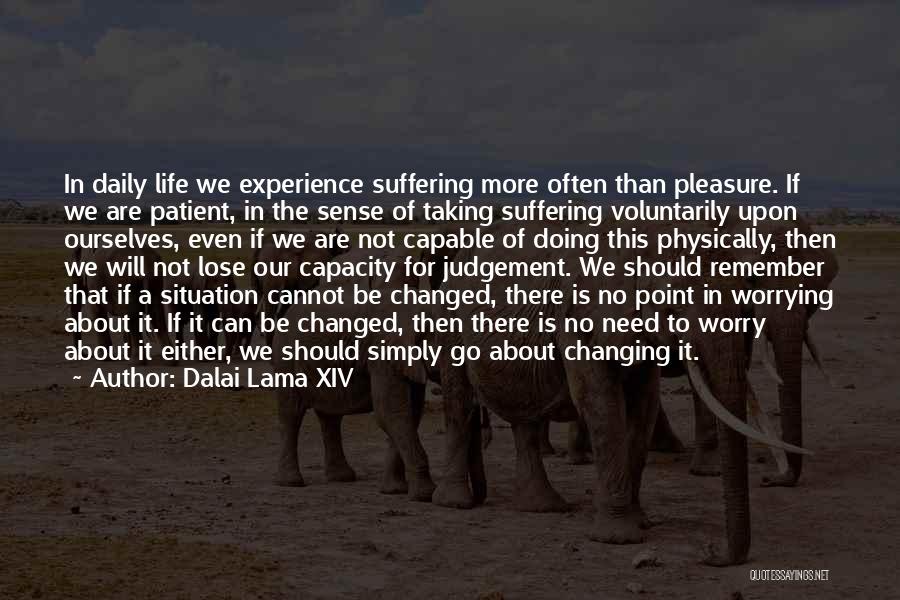 Changing Ourselves Quotes By Dalai Lama XIV