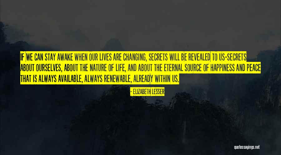 Changing Ourselves Quotes By Elizabeth Lesser Changing Ourselves Quotes By Elizabeth Lesser