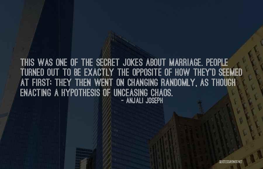 Changing Quotes By Anjali Joseph