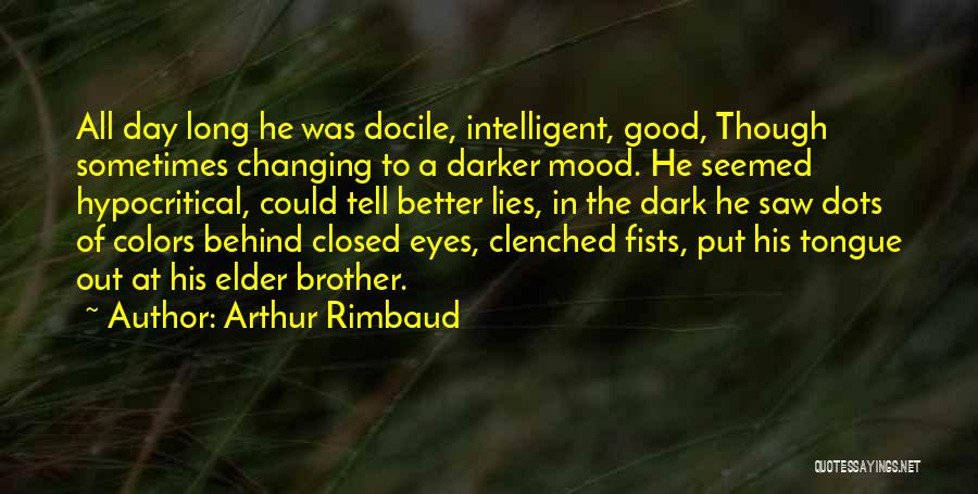 Changing Someone's Mood Quotes By Arthur Rimbaud