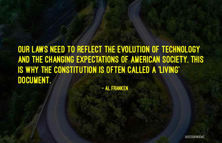 Changing The Constitution Quotes By Al Franken