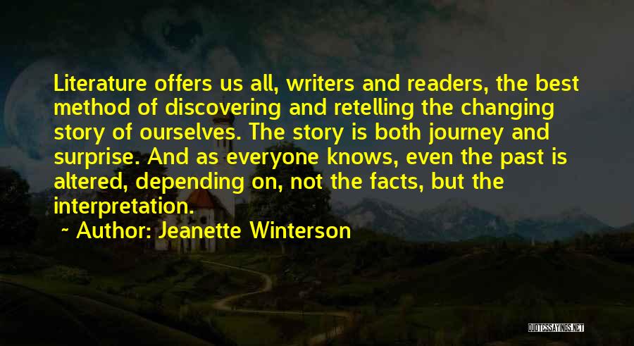 Changing The Past Quotes By Jeanette Winterson