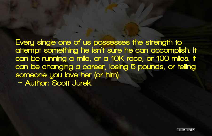 Changing Your Career Quotes By Scott Jurek