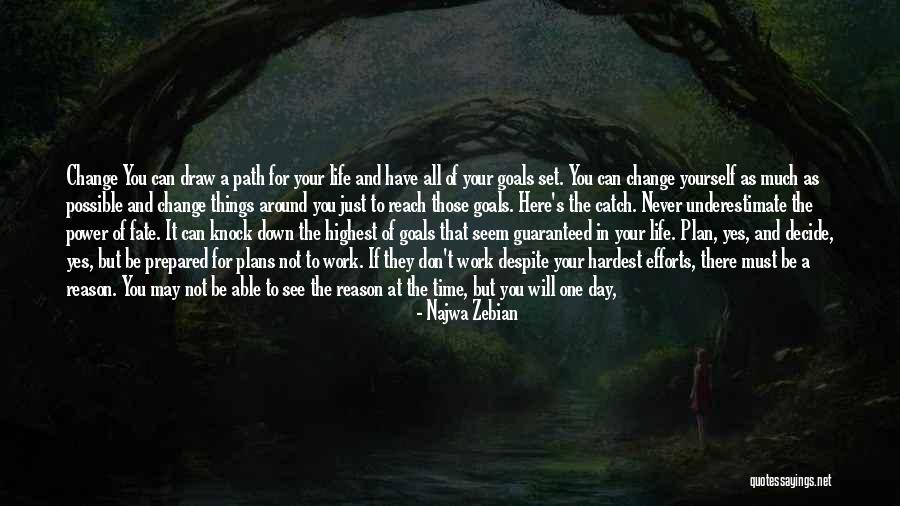 Changing Your Life Path Quotes By Najwa Zebian