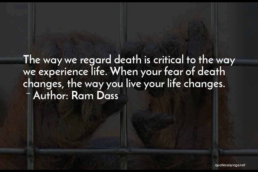 Changing Your Way Of Life Quotes By Ram Dass