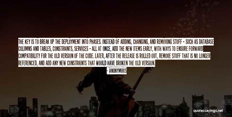 Changing Your Ways Quotes By Anonymous Changing Your Ways Quotes By Anonymous