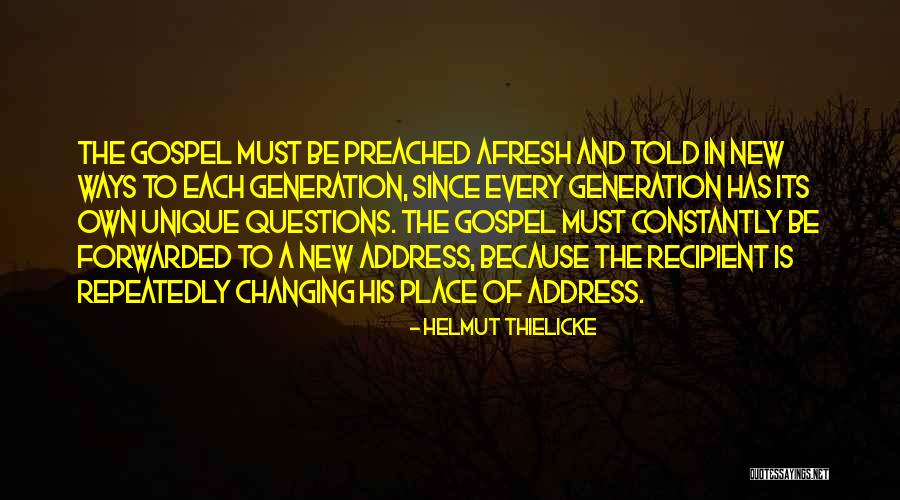 Changing Your Ways Quotes By Helmut Thielicke Changing Your Ways Quotes By Helmut Thielicke