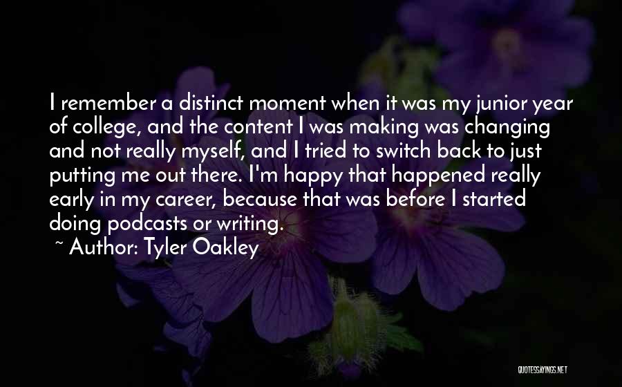 Changing Yourself Before Others Quotes By Tyler Oakley