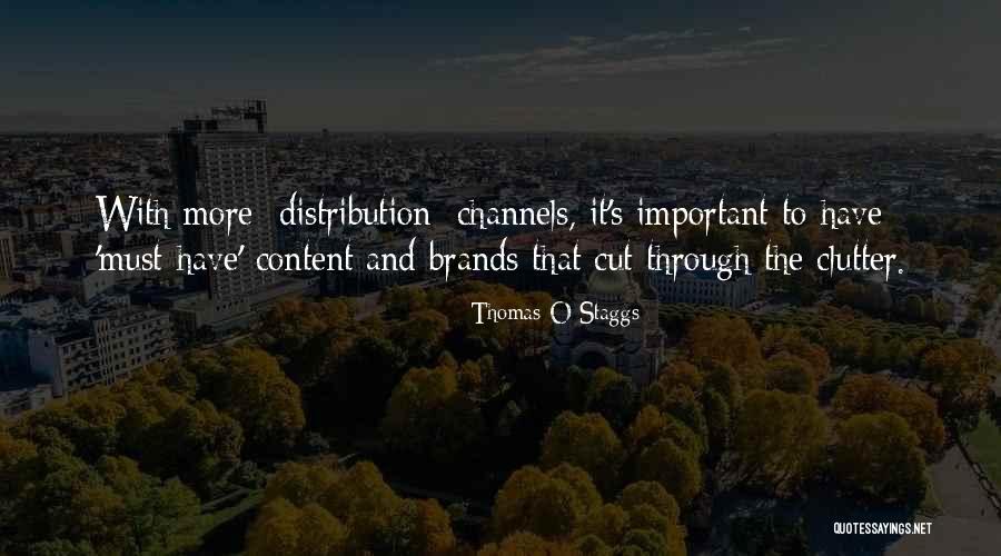 Channa Quotes By Thomas O Staggs Channa Quotes By Thomas O Staggs