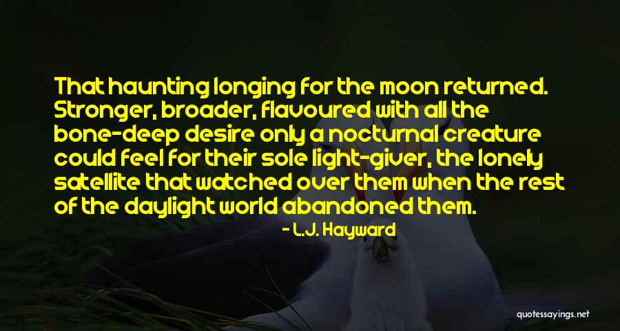 Channary Quotes By L.J. Hayward Channary Quotes By L.J. Hayward