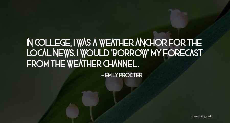 Channel 9 News Quotes By Emily Procter