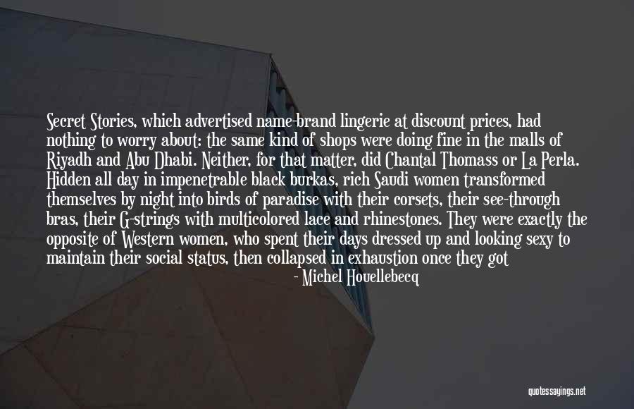 Chantal Thomass Quotes By Michel Houellebecq Chantal Thomass Quotes By Michel Houellebecq