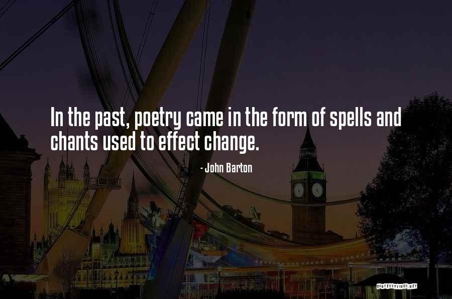 Chants Quotes By John Barton Chants Quotes By John Barton