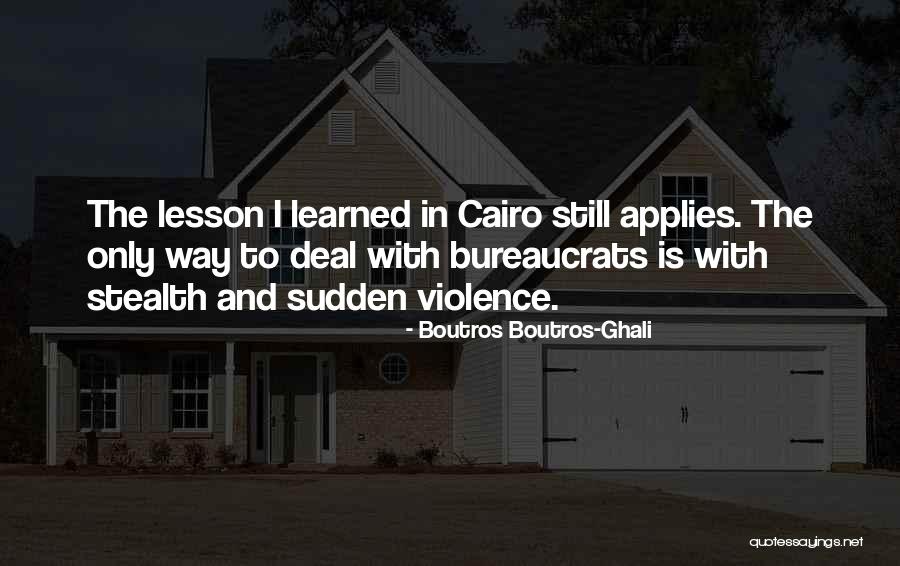 Chanza O Quotes By Boutros Boutros-Ghali Chanza O Quotes By Boutros Boutros-Ghali