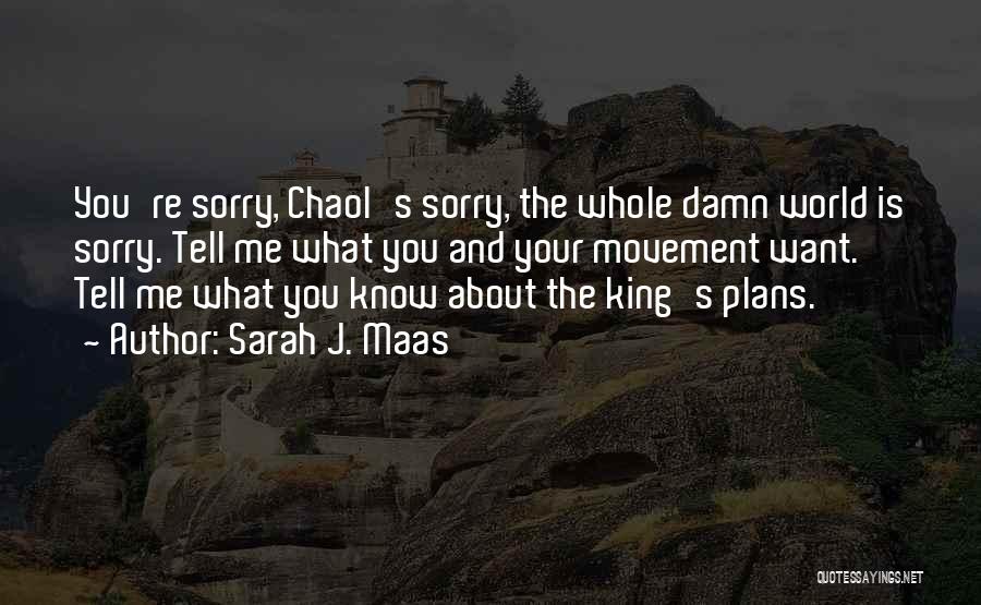 Chaol Quotes By Sarah J. Maas