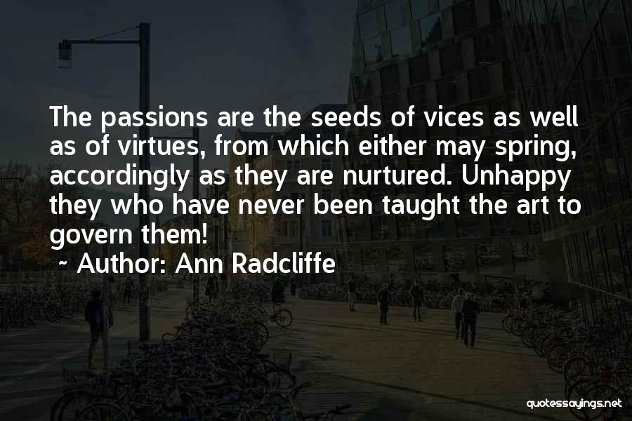 Chaolston Quotes By Ann Radcliffe