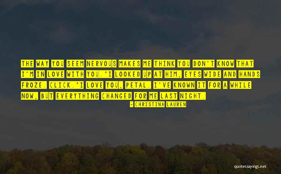 Chaos And Creativity Quotes By Christina Lauren Chaos And Creativity Quotes By Christina Lauren