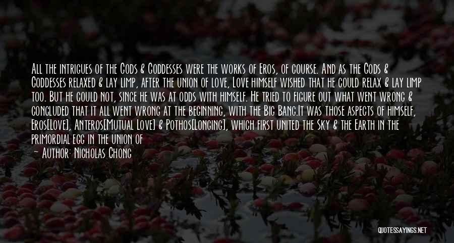 Chaos And Love Quotes By Nicholas Chong