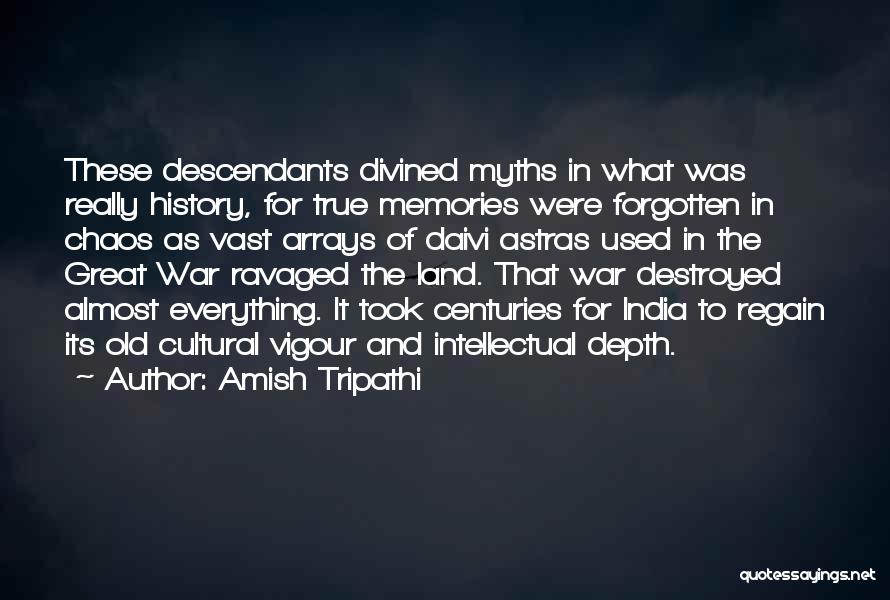 Chaos And War Quotes By Amish Tripathi