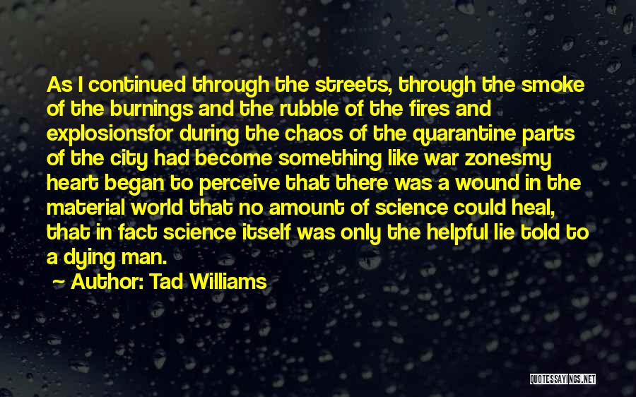 Chaos And War Quotes By Tad Williams