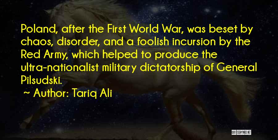Chaos And War Quotes By Tariq Ali