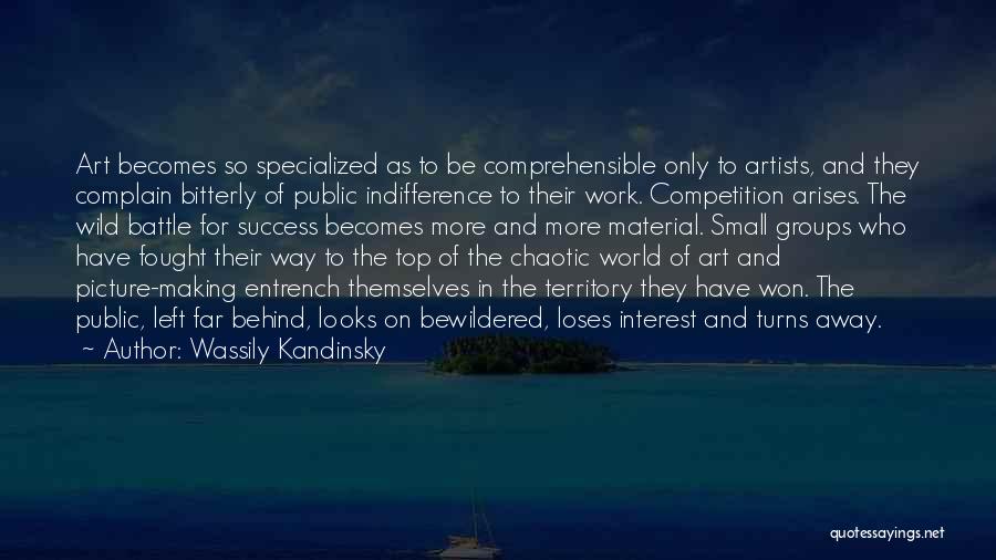 Chaotic Work Quotes By Wassily Kandinsky