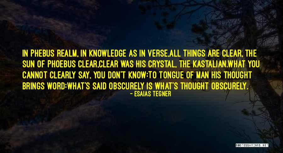 Chapado In English Quotes By Esaias Tegner Chapado In English Quotes By Esaias Tegner