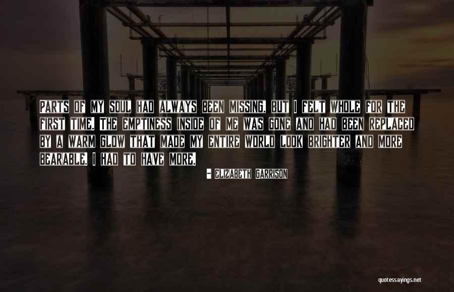 Chaperoned Visit Quotes By Elizabeth Garrison Chaperoned Visit Quotes By Elizabeth Garrison