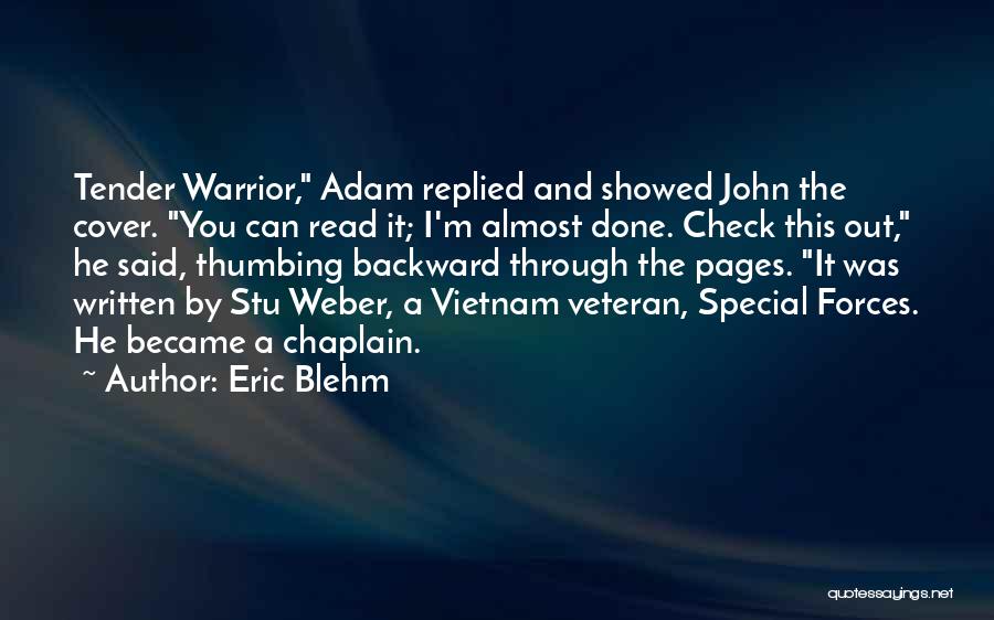 Chaplain Quotes By Eric Blehm