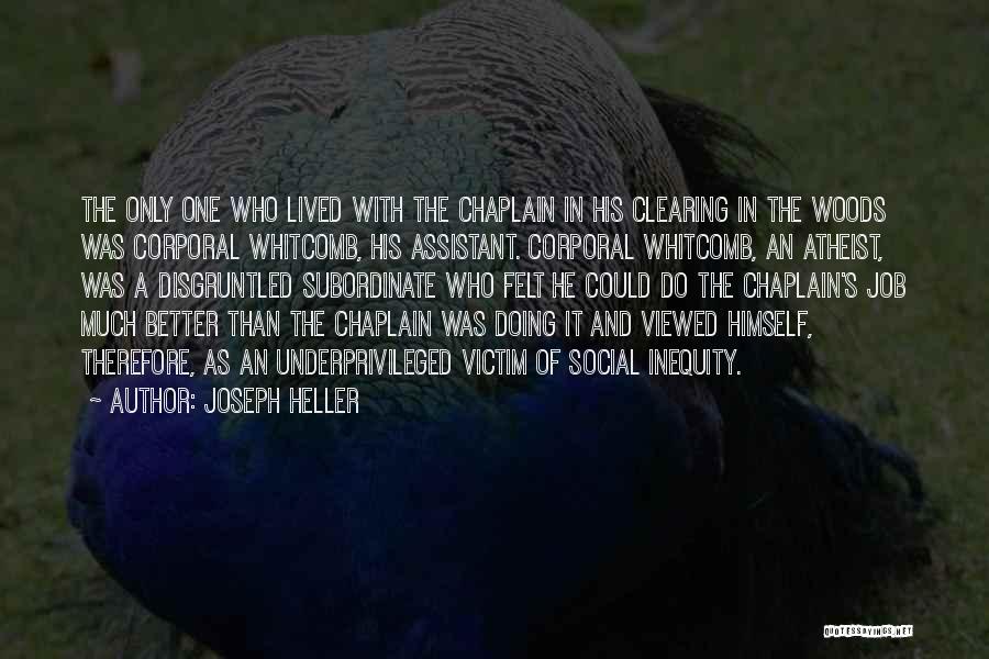 Chaplain Quotes By Joseph Heller