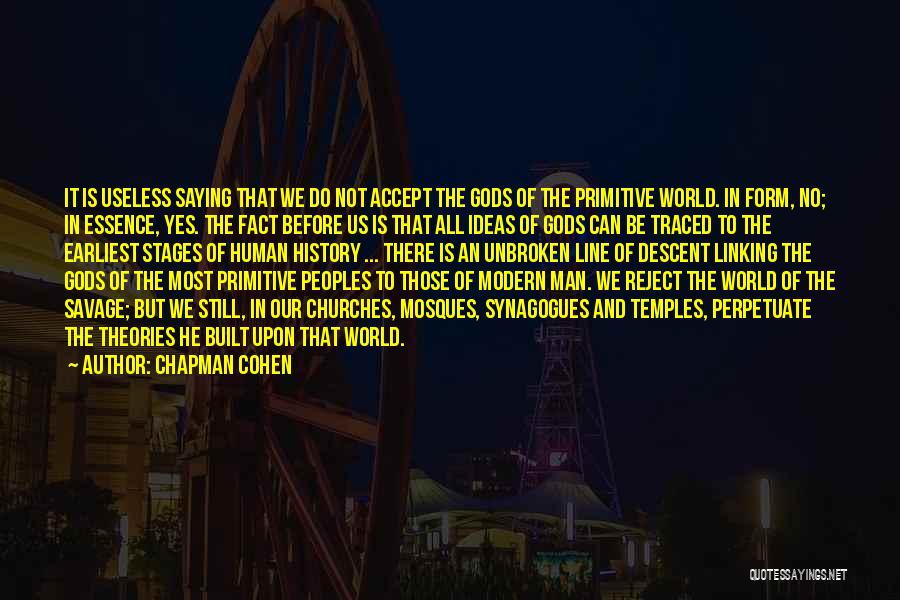 Chapman Cohen Quotes 1993727