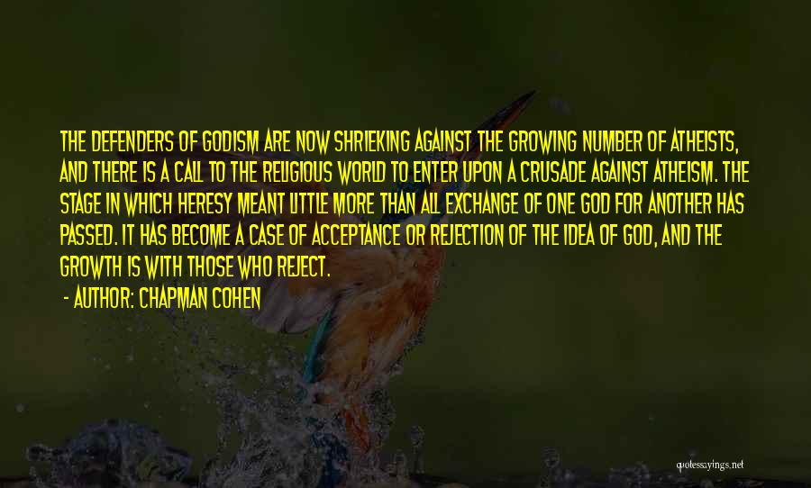 Chapman Cohen Quotes 2130829