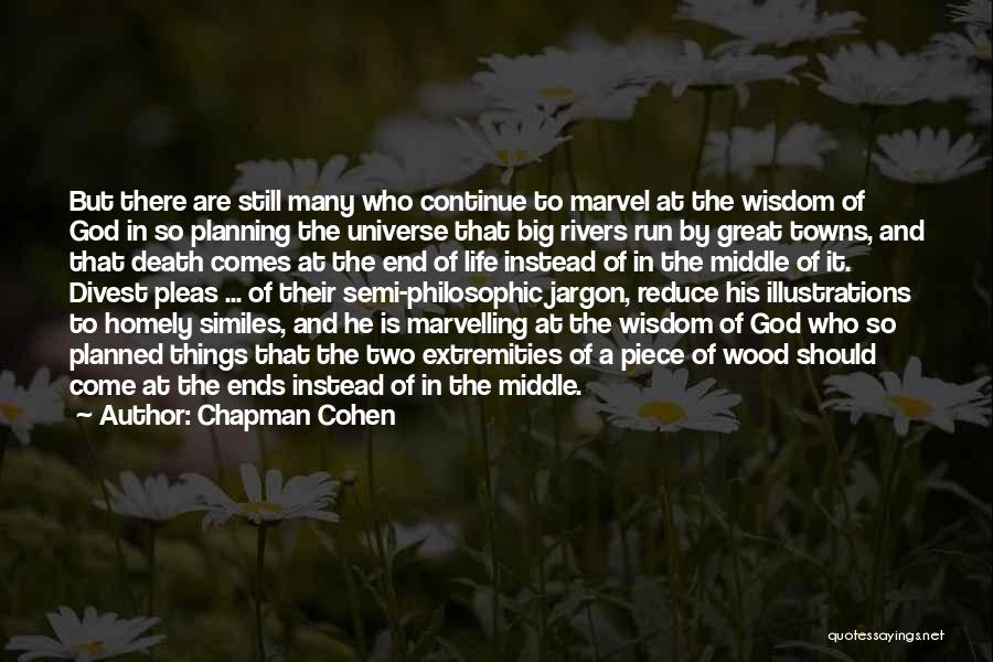 Chapman Cohen Quotes 640230