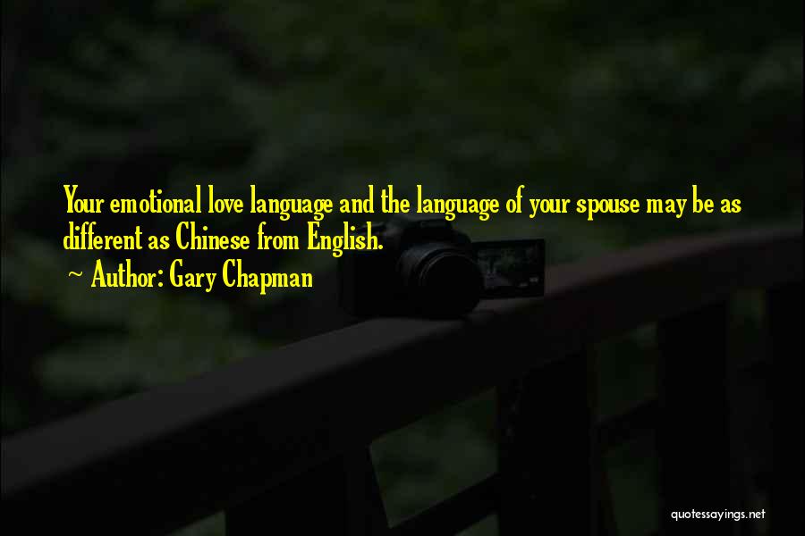 Chapman Quotes By Gary Chapman