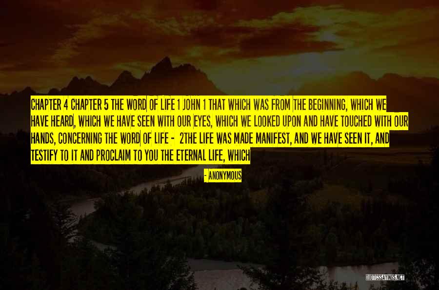 Chapter 5 Quotes By Anonymous Chapter 5 Quotes By Anonymous