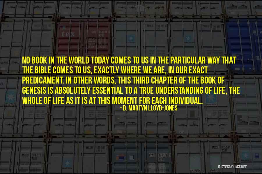 Chapter In Life Quotes By D. Martyn Lloyd-Jones Chapter In Life Quotes By D. Martyn Lloyd-Jones
