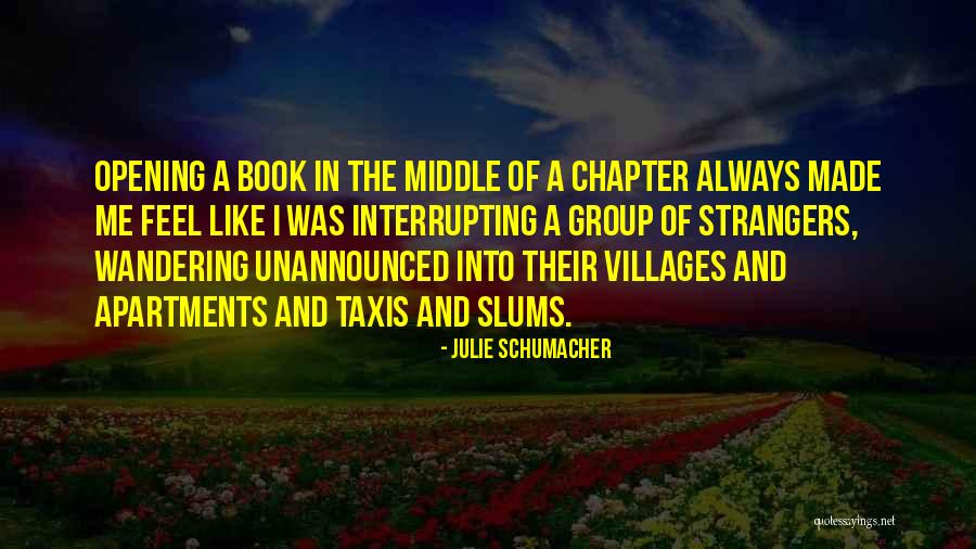Chapter Opening Quotes By Julie Schumacher Chapter Opening Quotes By Julie Schumacher