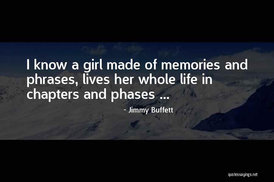 Chapters In Your Life Quotes By Jimmy Buffett