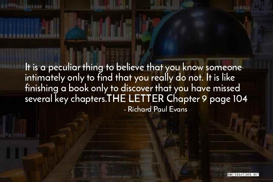 Chapters In Your Life Quotes By Richard Paul Evans