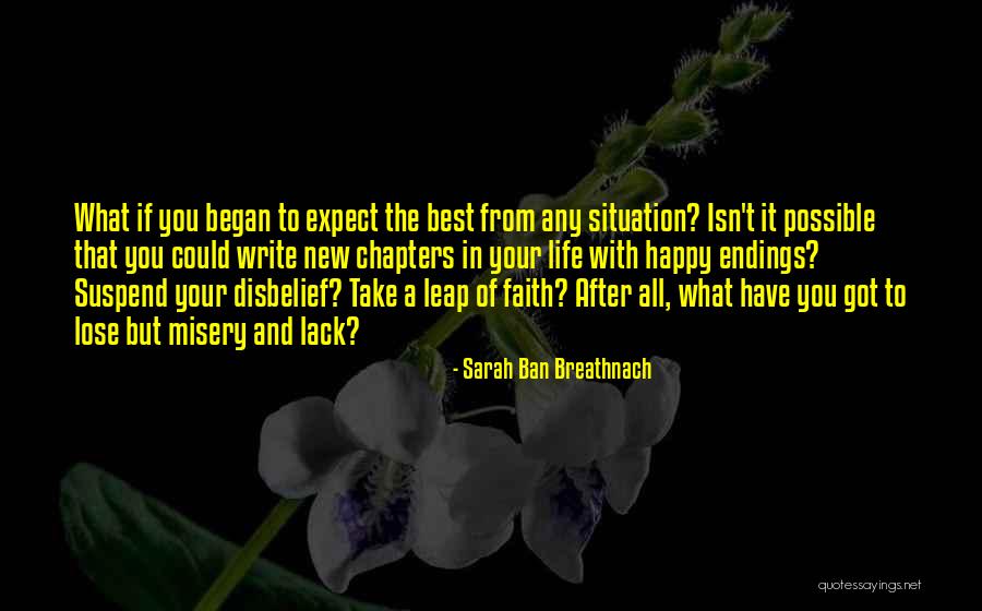 Chapters In Your Life Quotes By Sarah Ban Breathnach