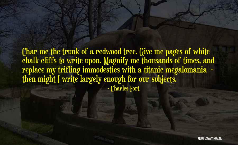 Char Char Quotes By Charles Fort